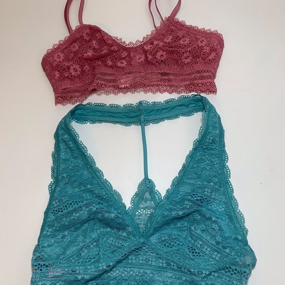 Two Victoria's Secret Bralettes XS-NWT